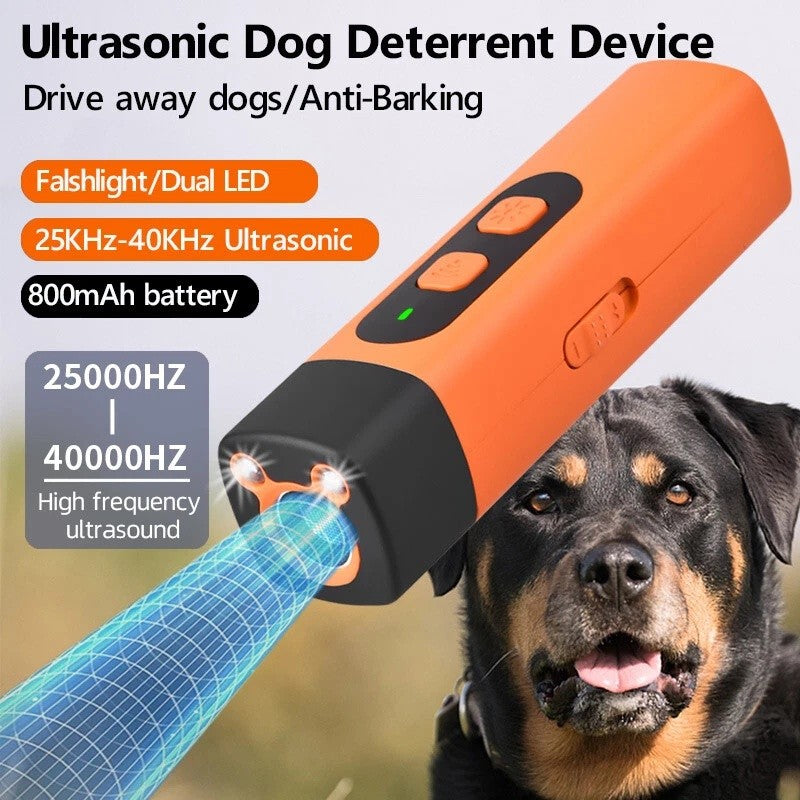 Ultrasonic Dog Bark Deterrent Handheld