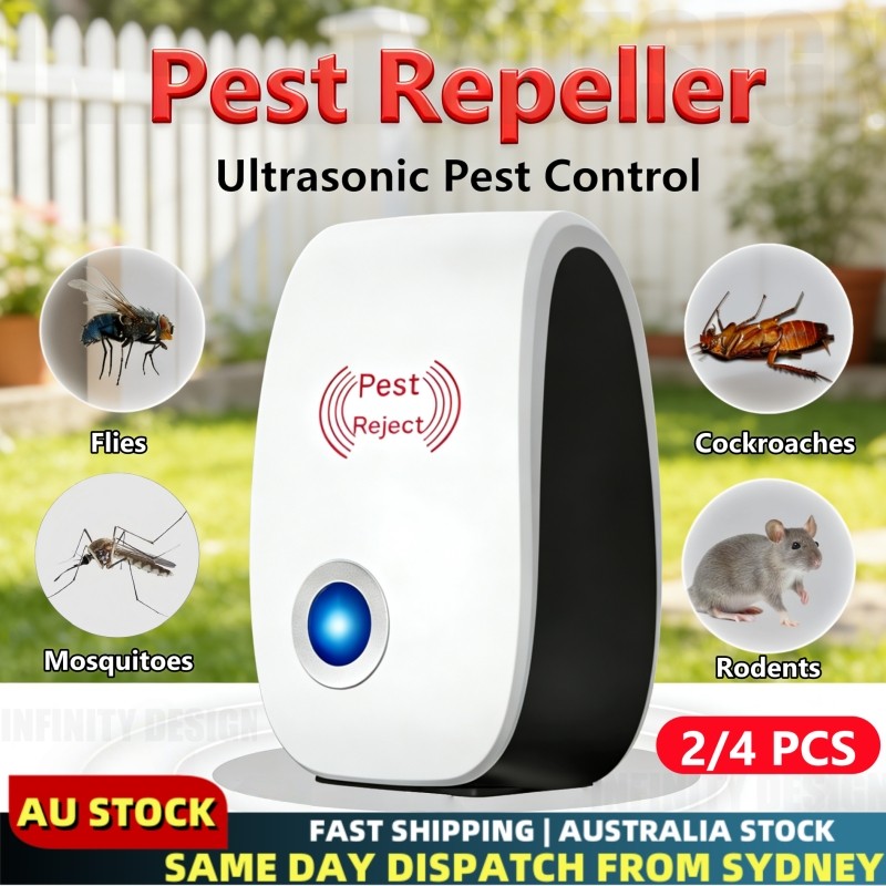 Ultrasonic Pest Repeller for Mice, Rats, and Insects