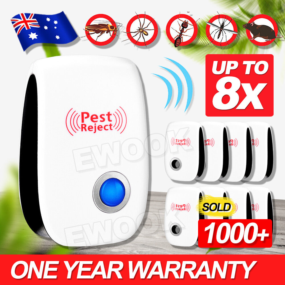 Ultrasonic Pest Repeller for Mice, Rats, and Mosquitos