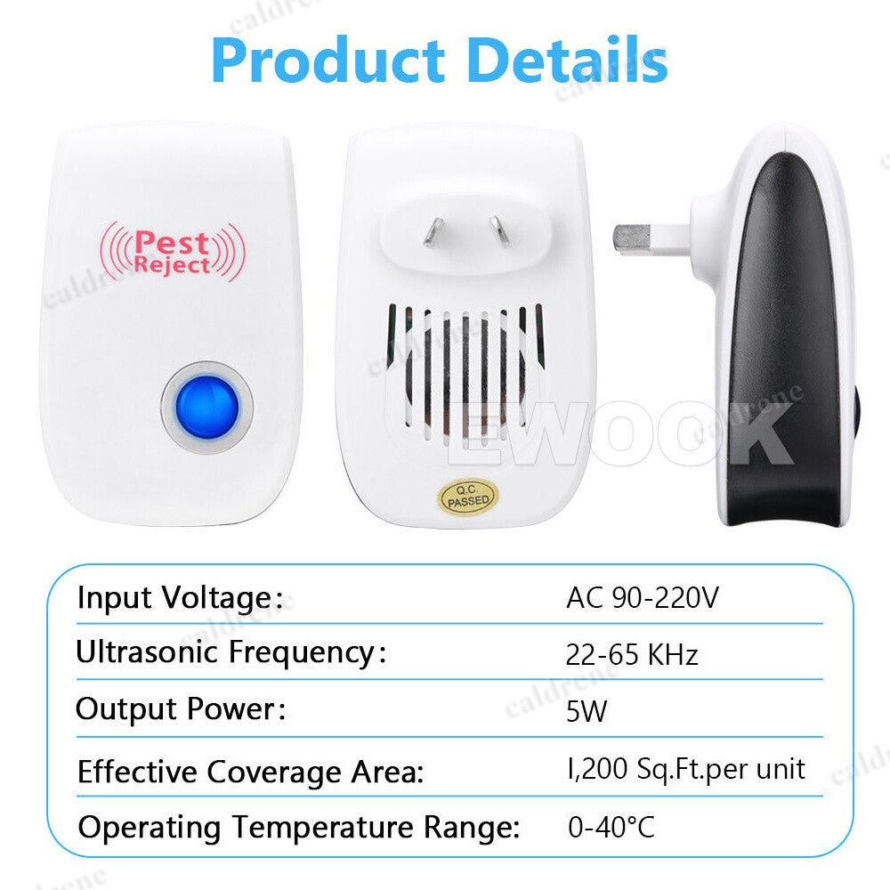 Ultrasonic Pest Repeller for Mice, Rats, and Mosquitos – view 4