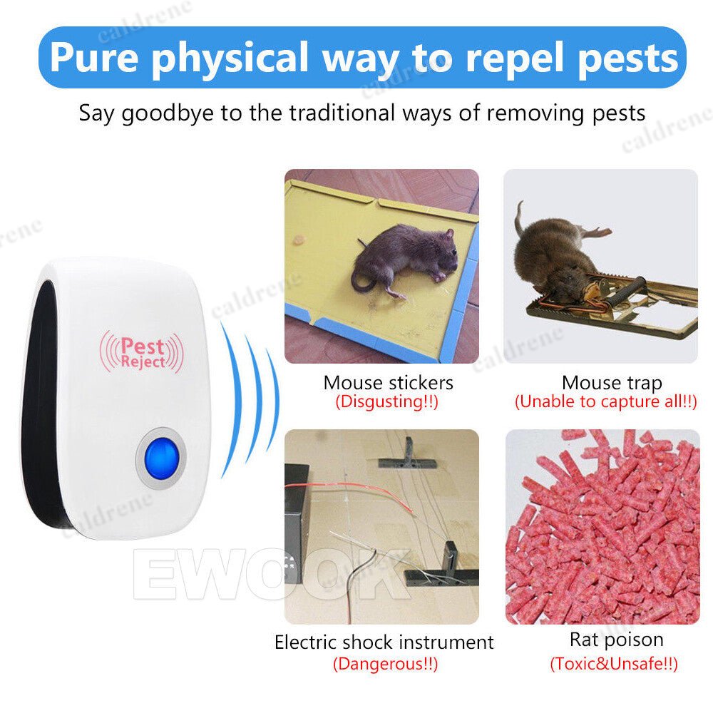 Ultrasonic Pest Repeller for Mice, Rats, and Mosquitos – view 7