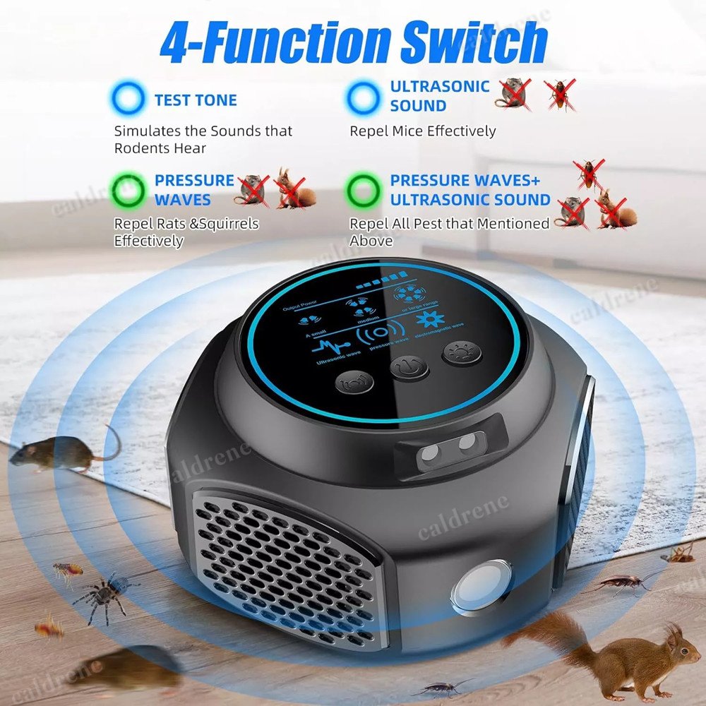Ultrasonic Plug In Rodent and Pest Repeller – view 3