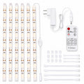Under Cabinet LED Light Bar Kit with Remote, 6 Pieces