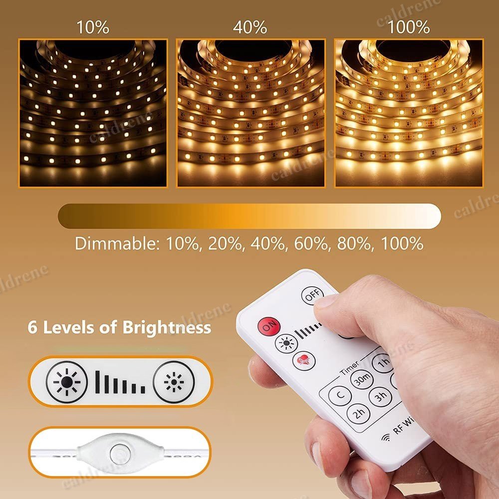 Under Cabinet LED Light Bar Kit with Remote, 6 Pieces – view 8