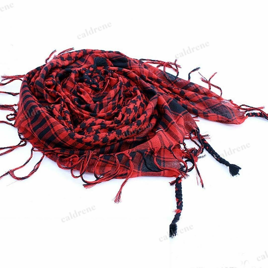 Unisex Checkered Shemagh Scarf for Outdoor Use – view 4