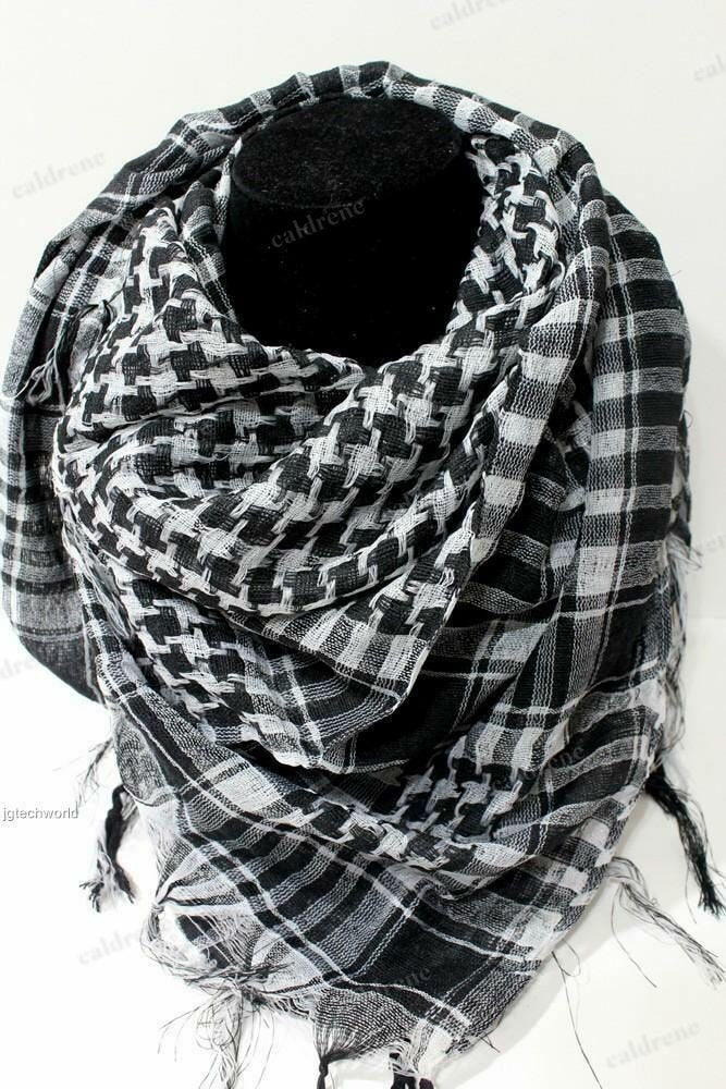 Unisex Checkered Shemagh Scarf for Outdoor Use – view 6