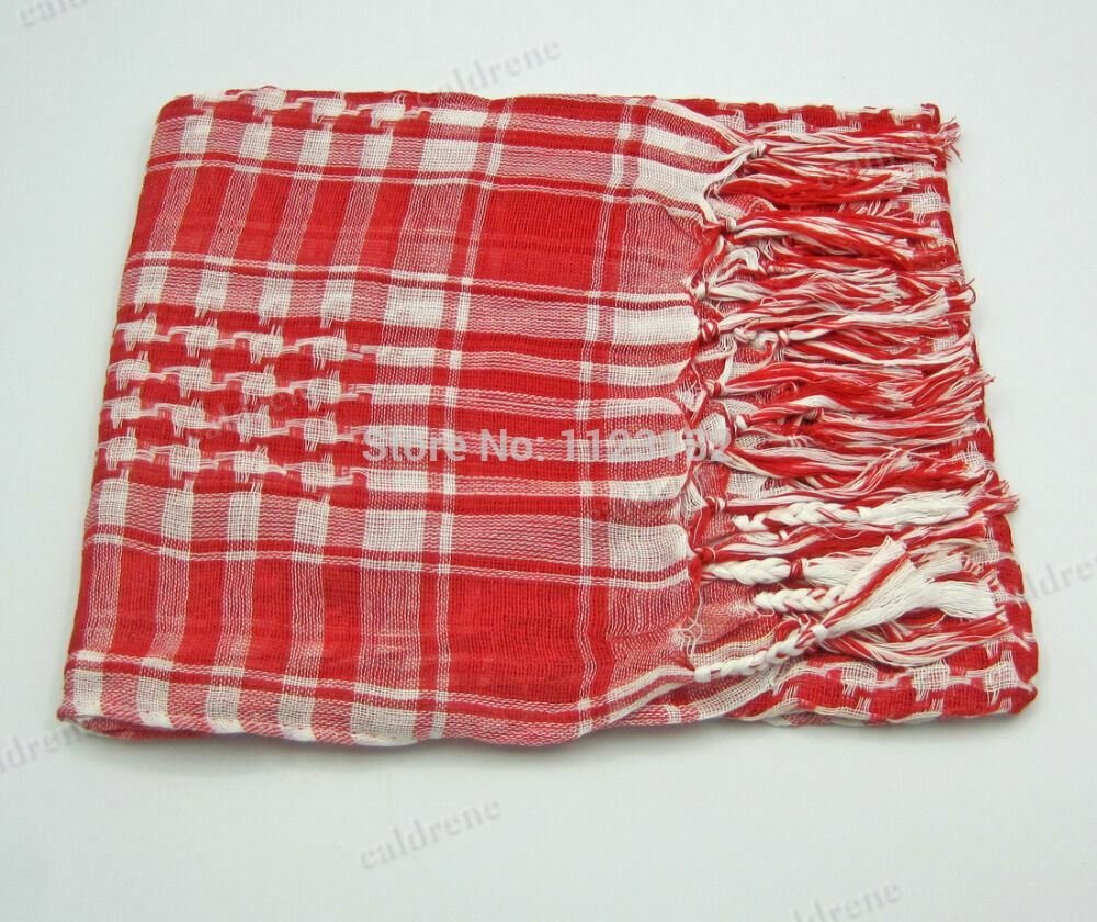 Unisex Checkered Shemagh Scarf for Outdoor Use – view 7