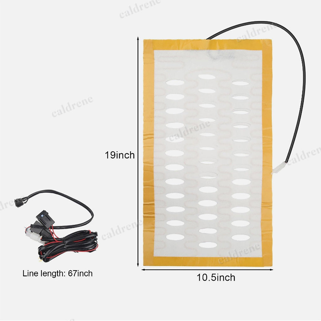 Universal 12V Carbon Fiber Heated Seat Heater Kit, 2 Seats – view 7