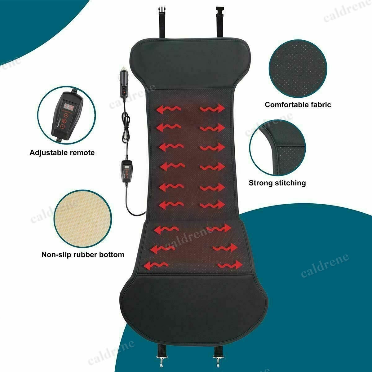 Universal 12V Heated Car Seat Cover Cushion Warmer – view 4