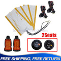 Universal Carbon Fiber Car Seat Heater Kit