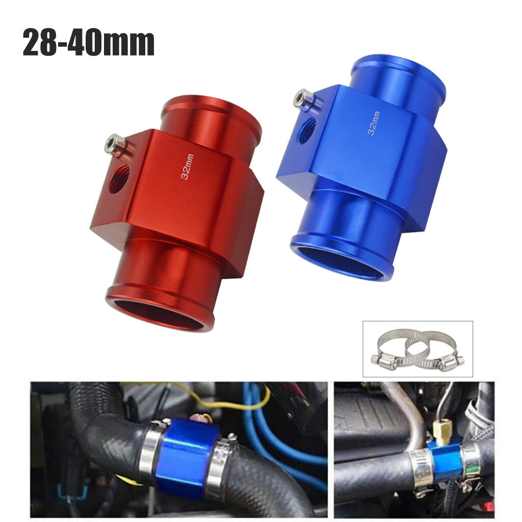 Universal Water Temperature Sensor Gauge Radiator Hose Adapter