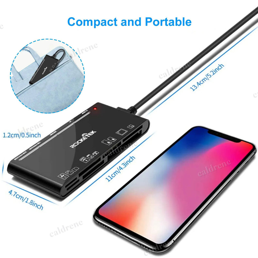 USB 3.0 7-in-1 Memory Card Reader – view 7