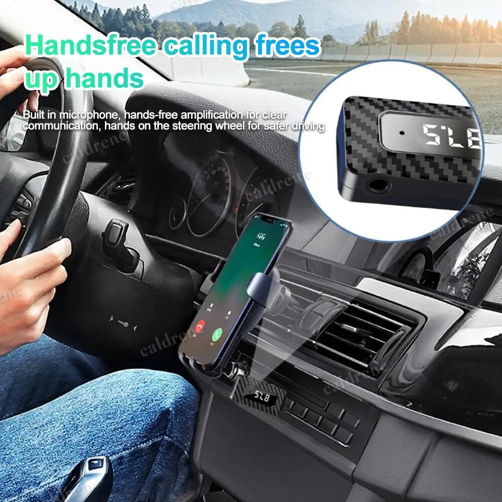 USB Car Bluetooth 5.3 FM Transmitter with Hands-Free Calling – view 5