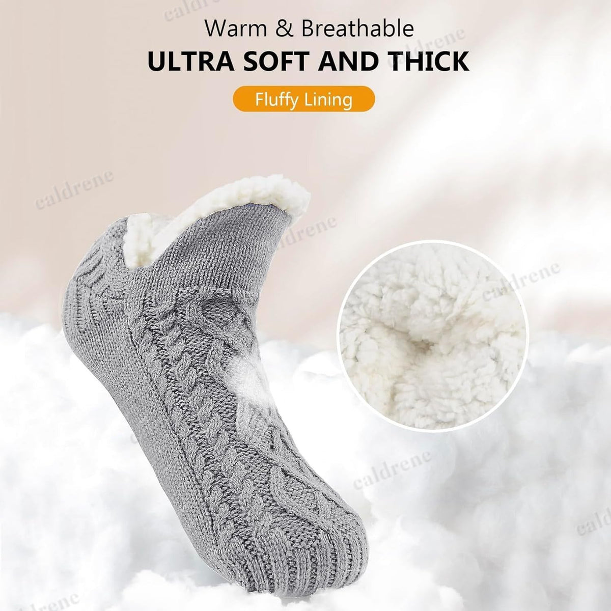 USB Electric Heated Fleece Socks Slippers – view 7