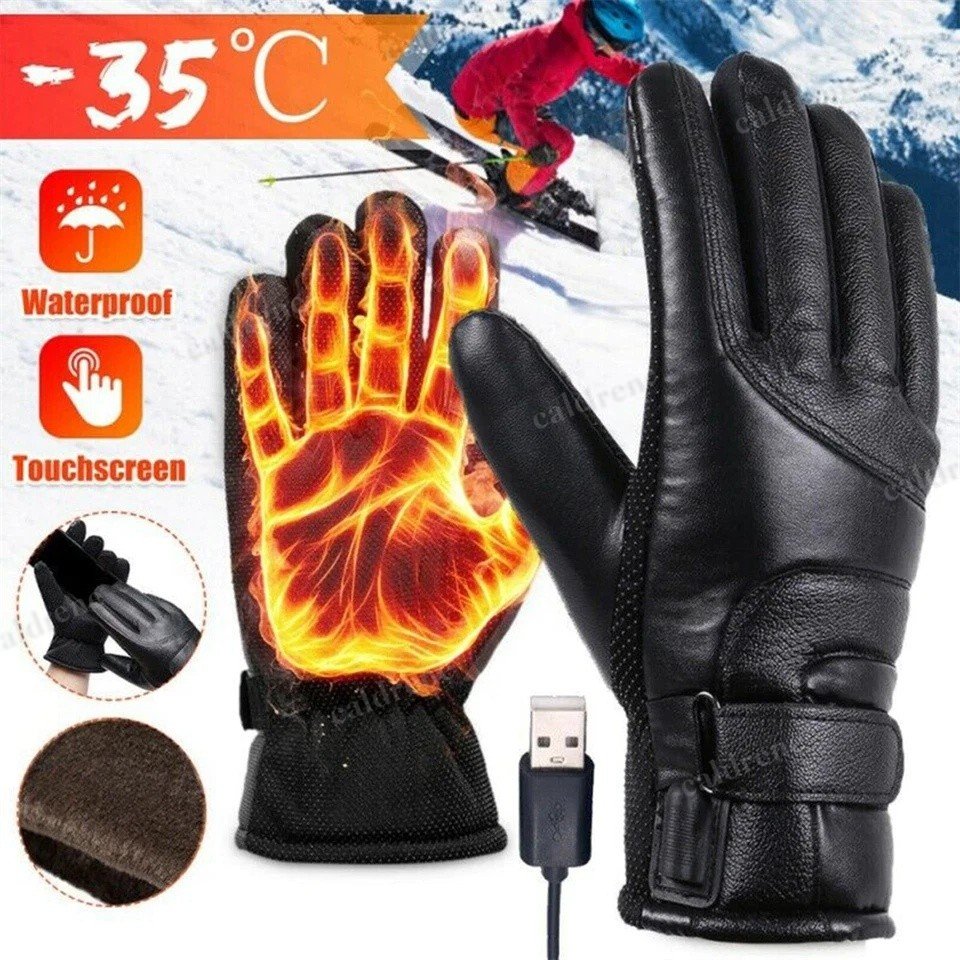USB Heated Gloves Winter Thermal – view 2
