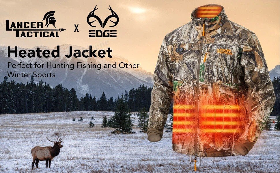 USB Heated Jacket for Men and Women with Battery Pack – view 2