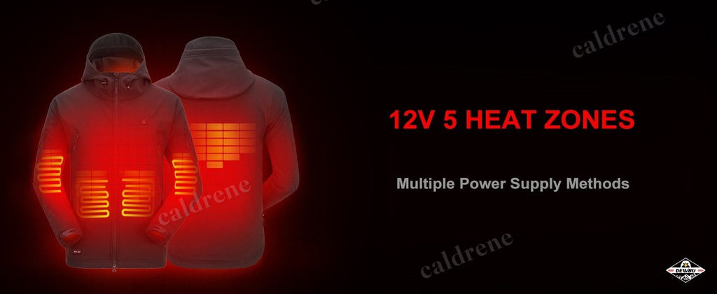 USB Heated Jacket for Men and Women with Battery Pack – view 4