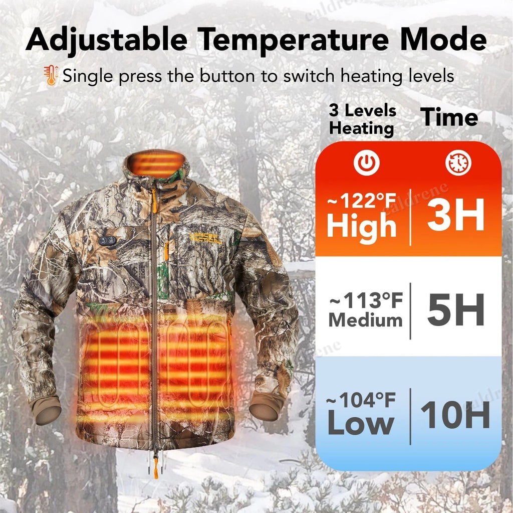 USB Heated Jacket for Men and Women with Battery Pack – view 5