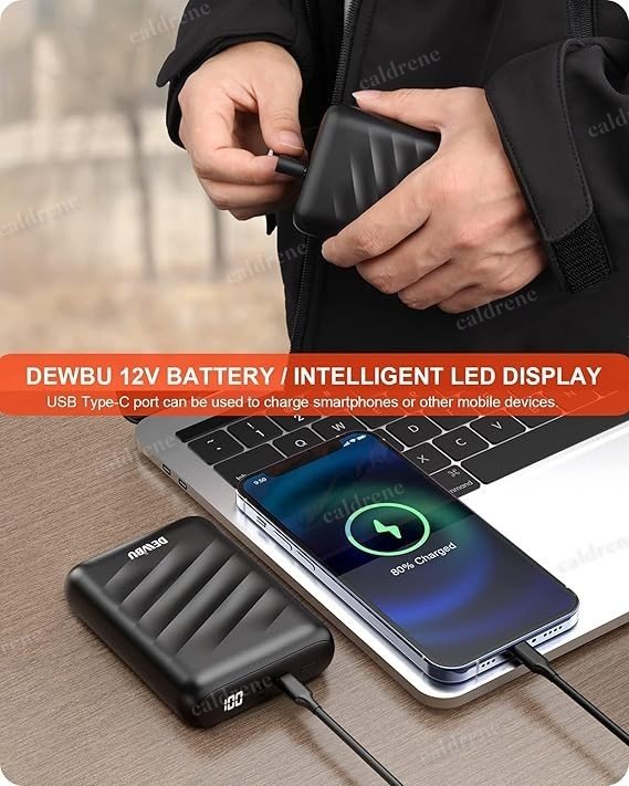USB Heated Jacket for Men and Women with Battery Pack – view 7