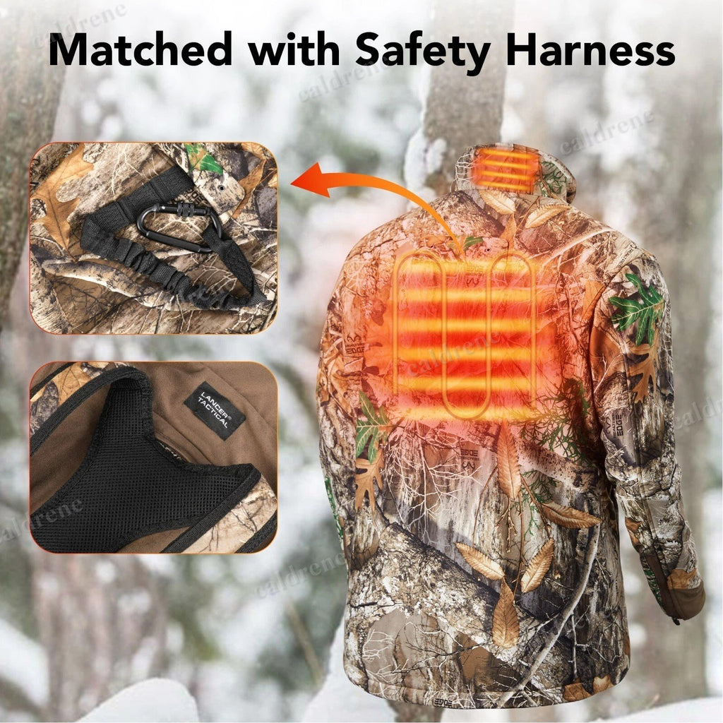 USB Heated Jacket for Men and Women with Battery Pack – view 8