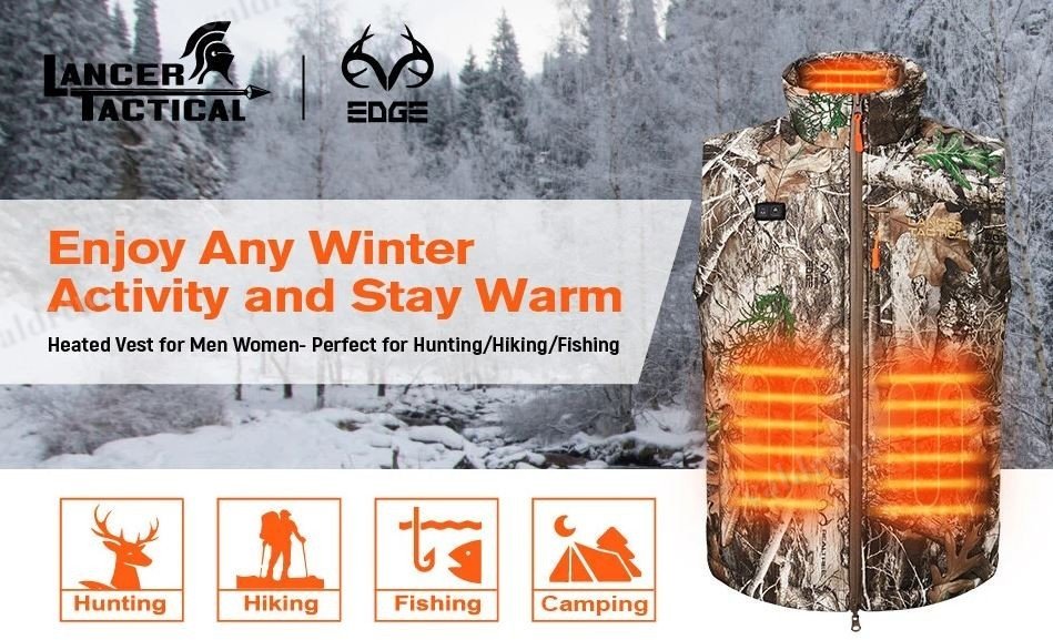 USB Heated Vest with 10000mAh Battery Pack – view 4