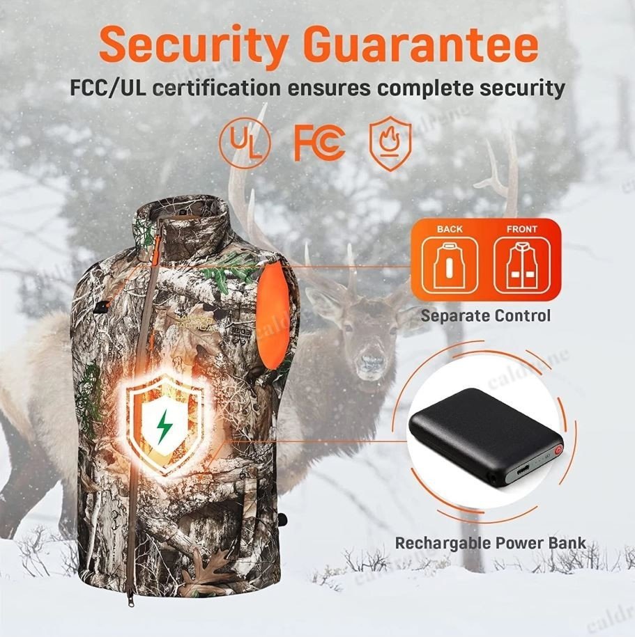 USB Heated Vest with 10000mAh Battery Pack – view 7