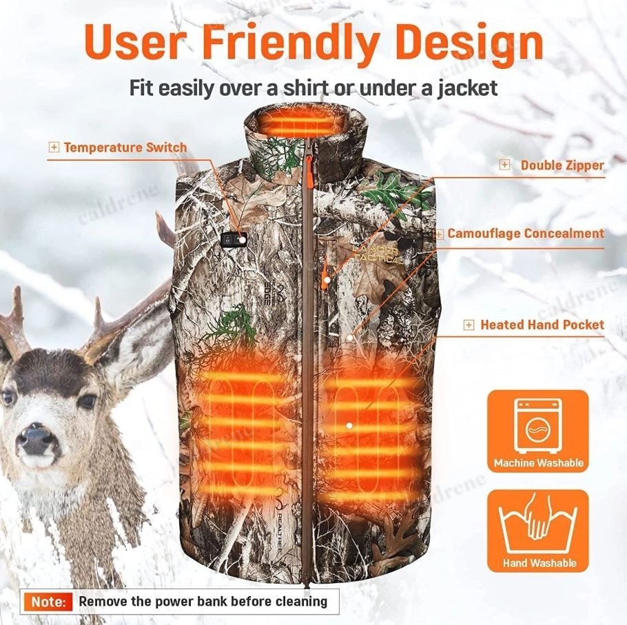 USB Heated Vest with 10000mAh Battery Pack – view 8