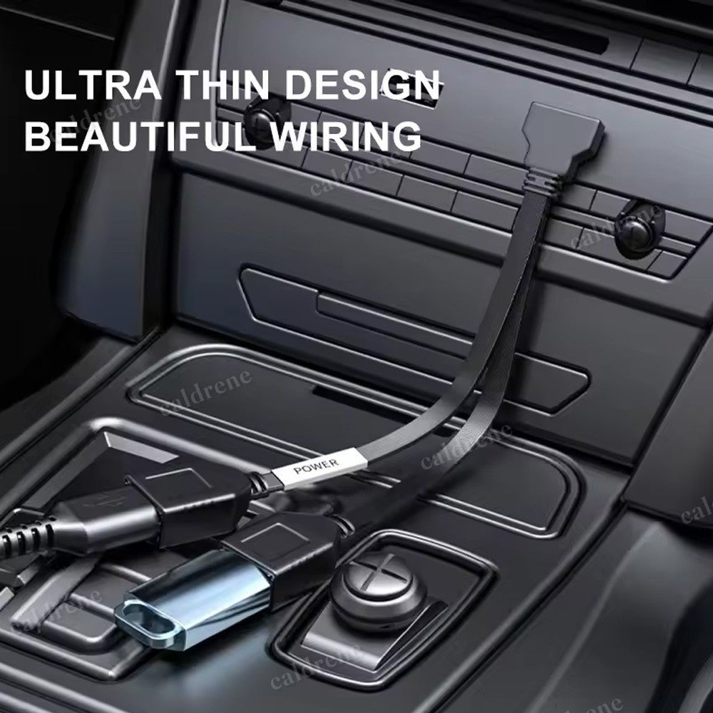 USB Splitter Cable 1 in 2 Out for Car Charging and Data Transfer – view 3