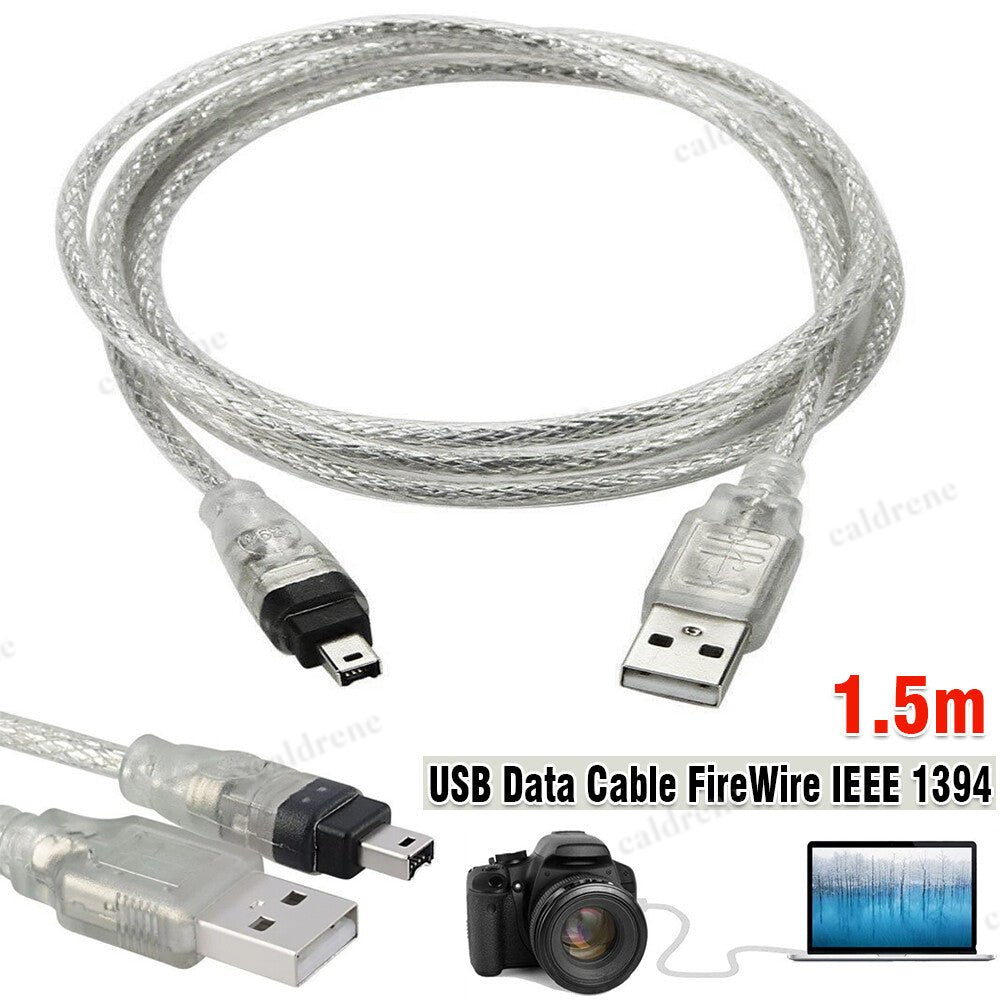 USB to FireWire 1394 Data Cable for Mini DV Camcorders – view 3
