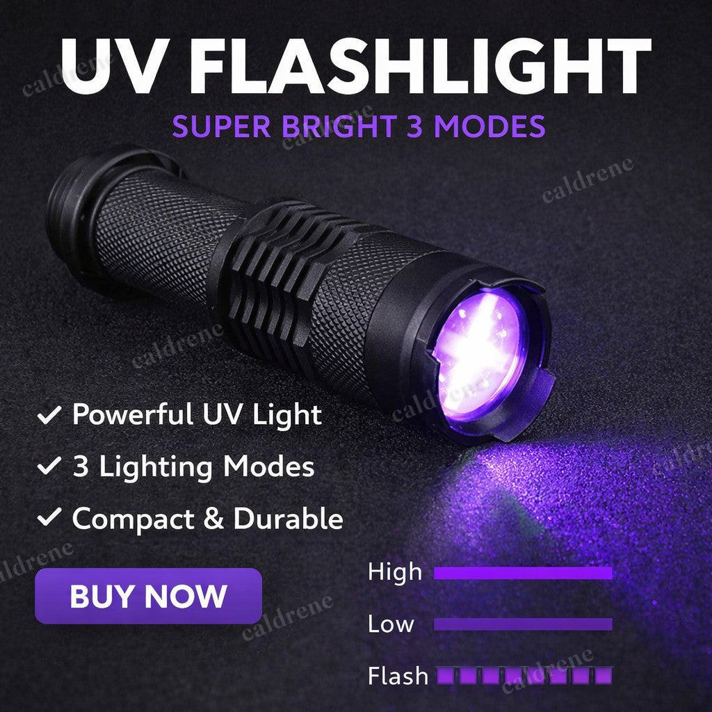 UV LED Flashlight for Inspection and Detection – view 3