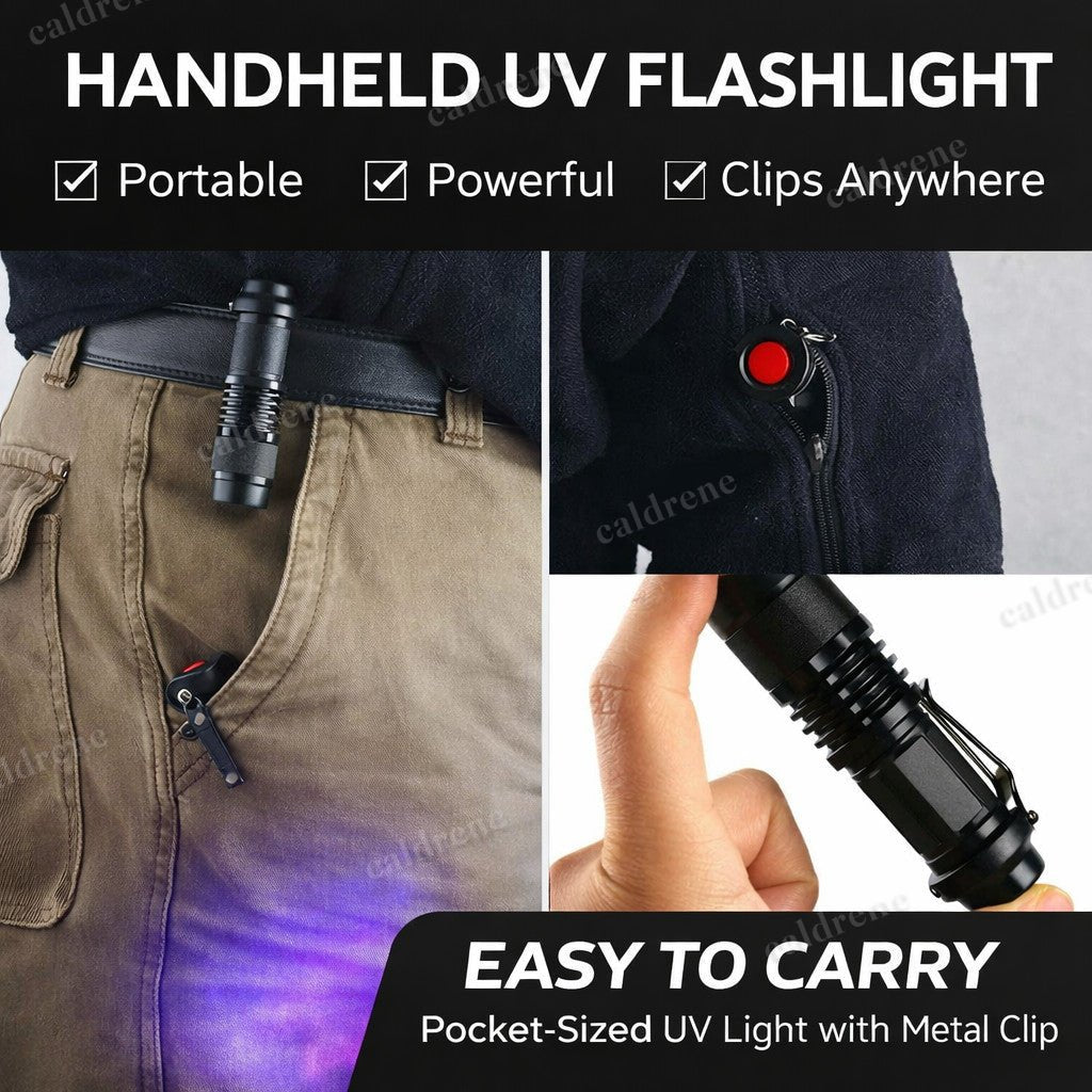 UV LED Flashlight for Inspection and Detection – view 7