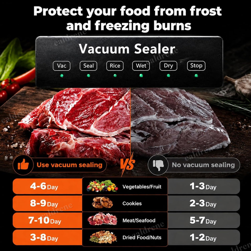 Vacuum Sealer Machine for Food with Starter Bags – view 3