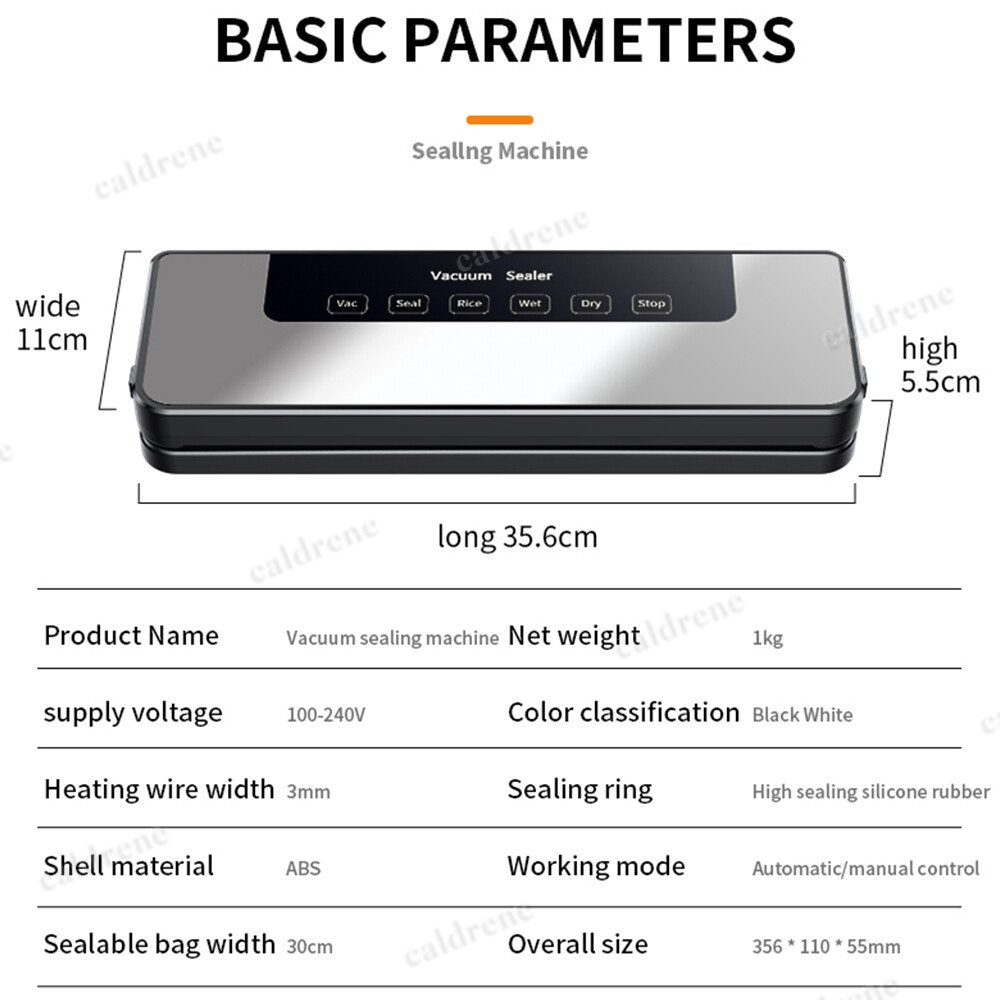 Vacuum Sealer Machine for Food with Starter Bags – view 6