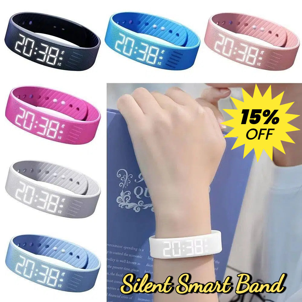 Vibrating Alarm Wristband for Deep Sleepers and Hearing Impaired