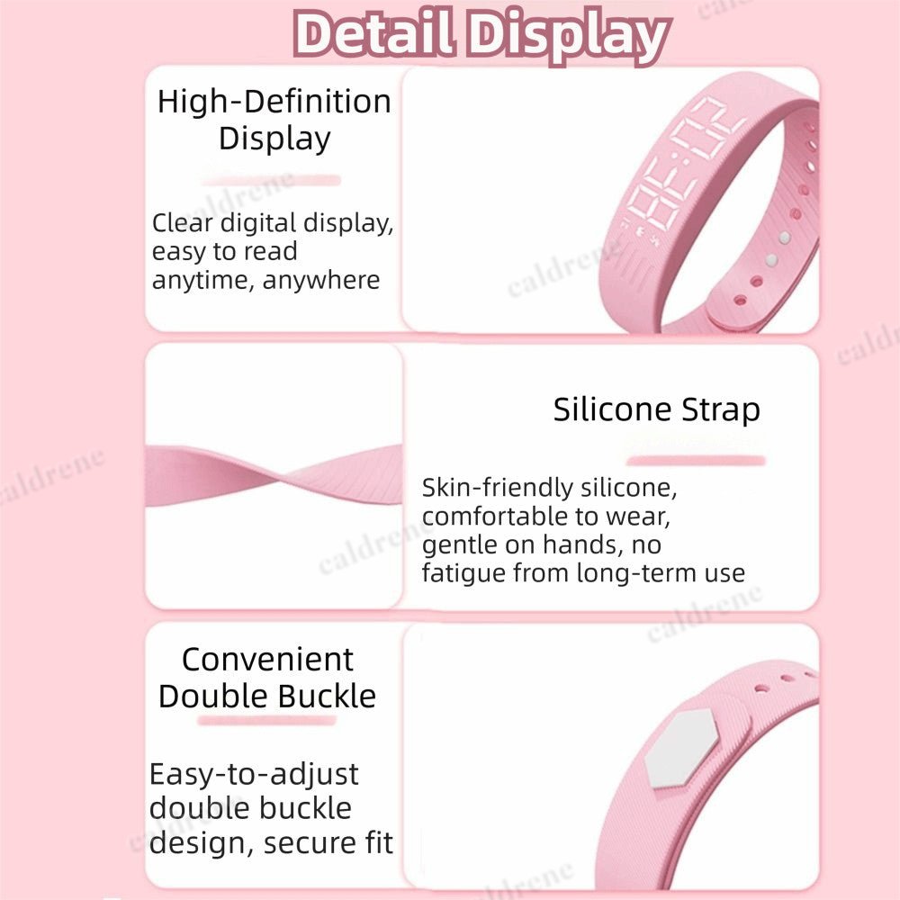 Vibrating Alarm Wristband for Deep Sleepers and Hearing Impaired – view 4