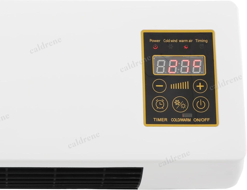 Wall Mounted Electric Space Heater 2 in 1 with Remote Timer – view 9