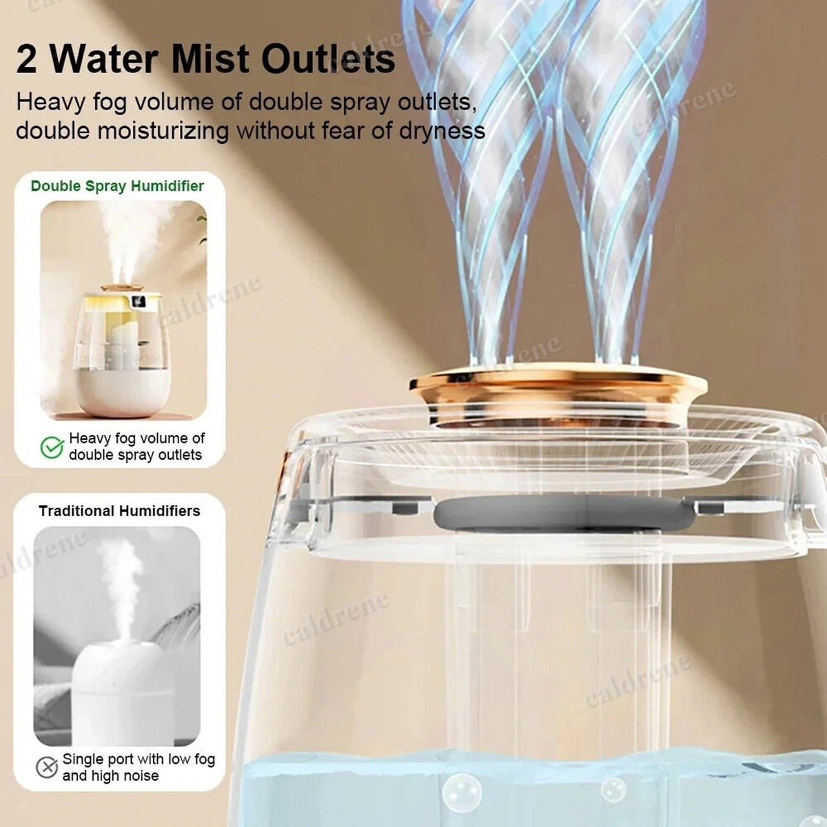 Warm and Cool Mist Humidifier, 1.5L – view 7