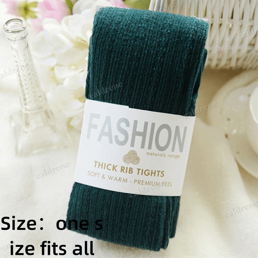 Warm Woolen Winter Tights for Women – view 2