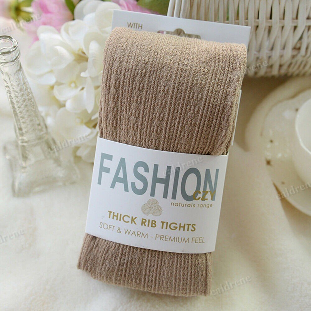 Warm Woolen Winter Tights for Women – view 5