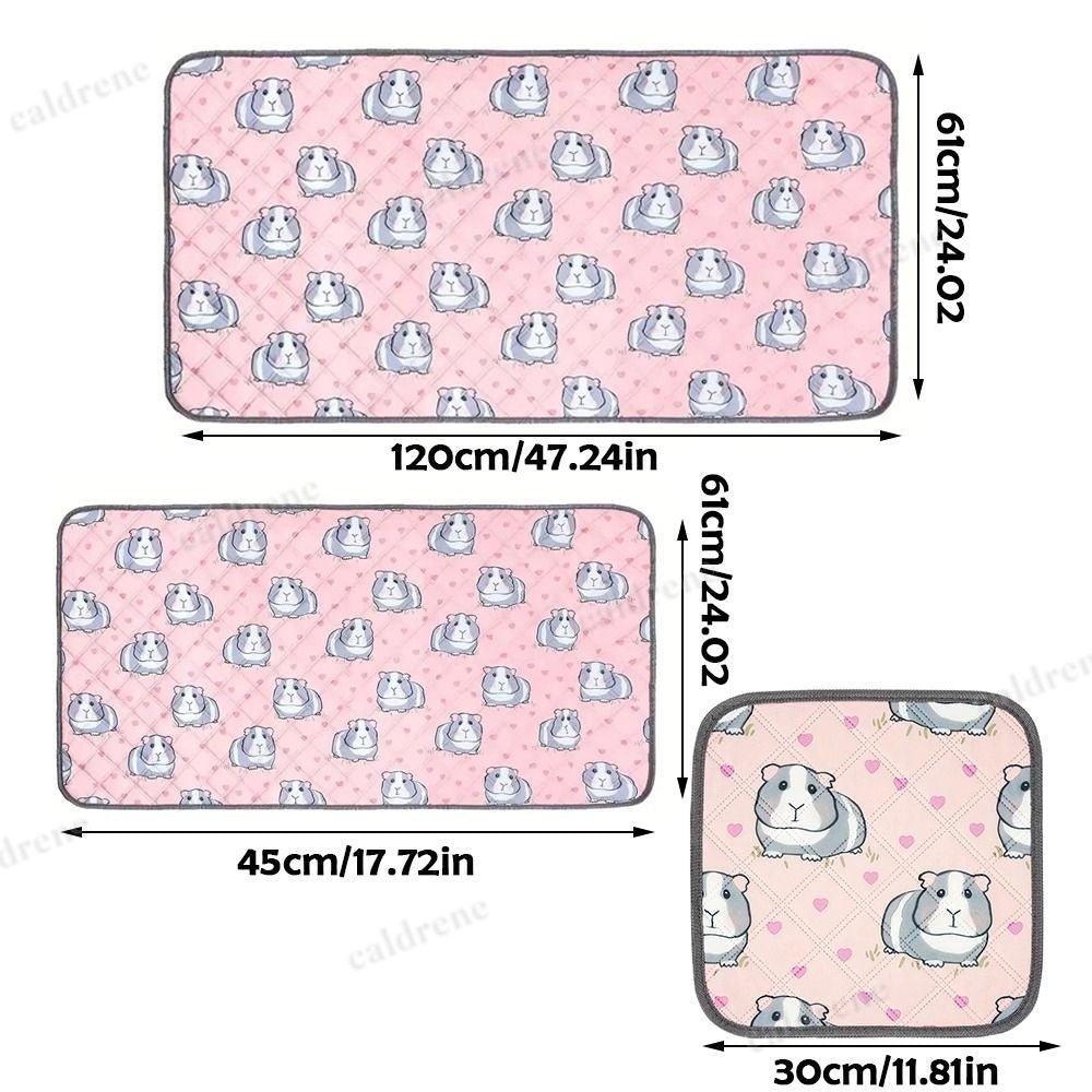 Washable Guinea Pig Cage Mat for Small Animals – view 2
