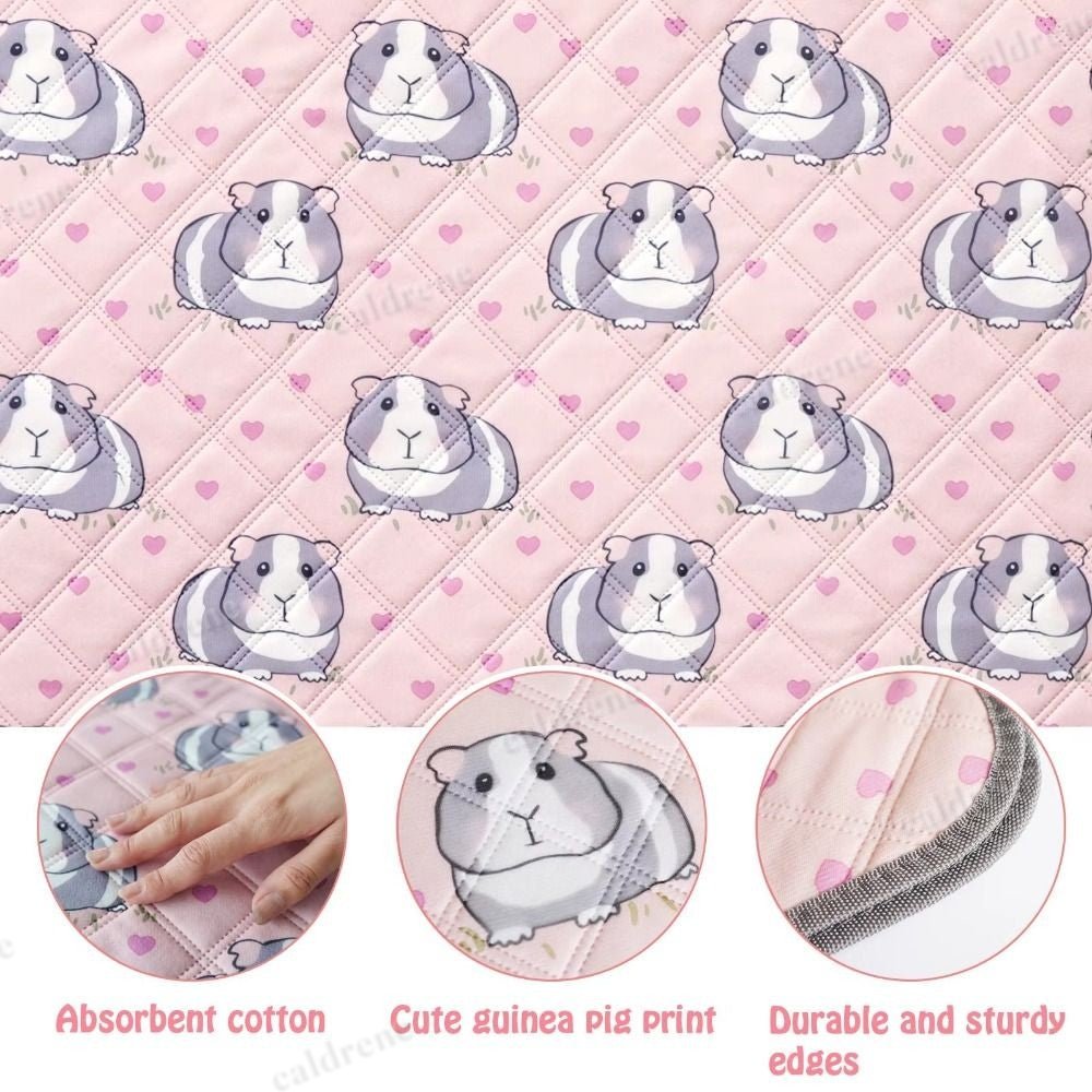 Washable Guinea Pig Cage Mat for Small Animals – view 5