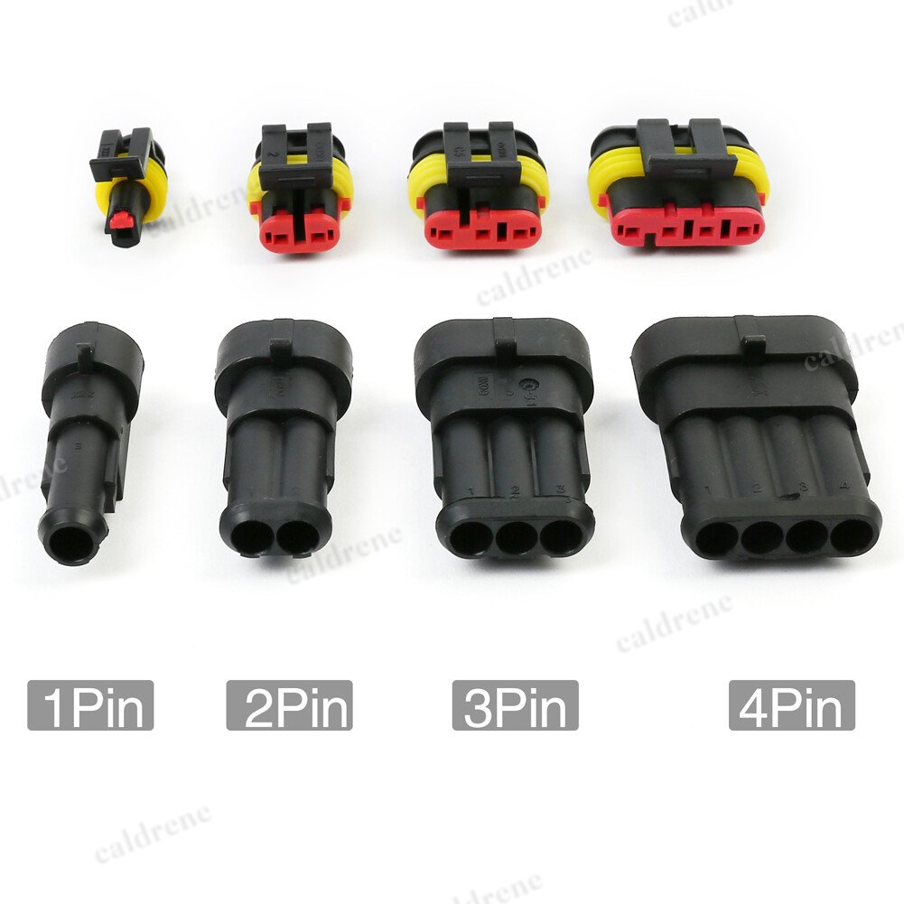 Waterproof Automotive Electrical Connector Terminals Kit, 352 Pieces – view 4