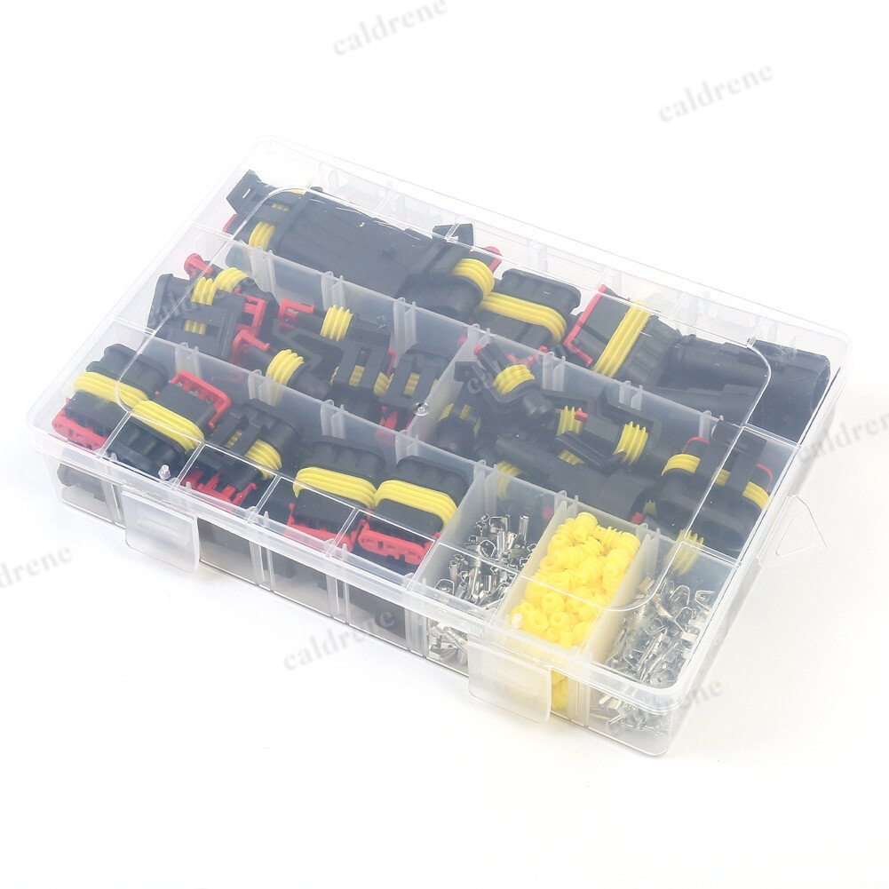 Waterproof Automotive Electrical Connector Terminals Kit, 352 Pieces – view 5