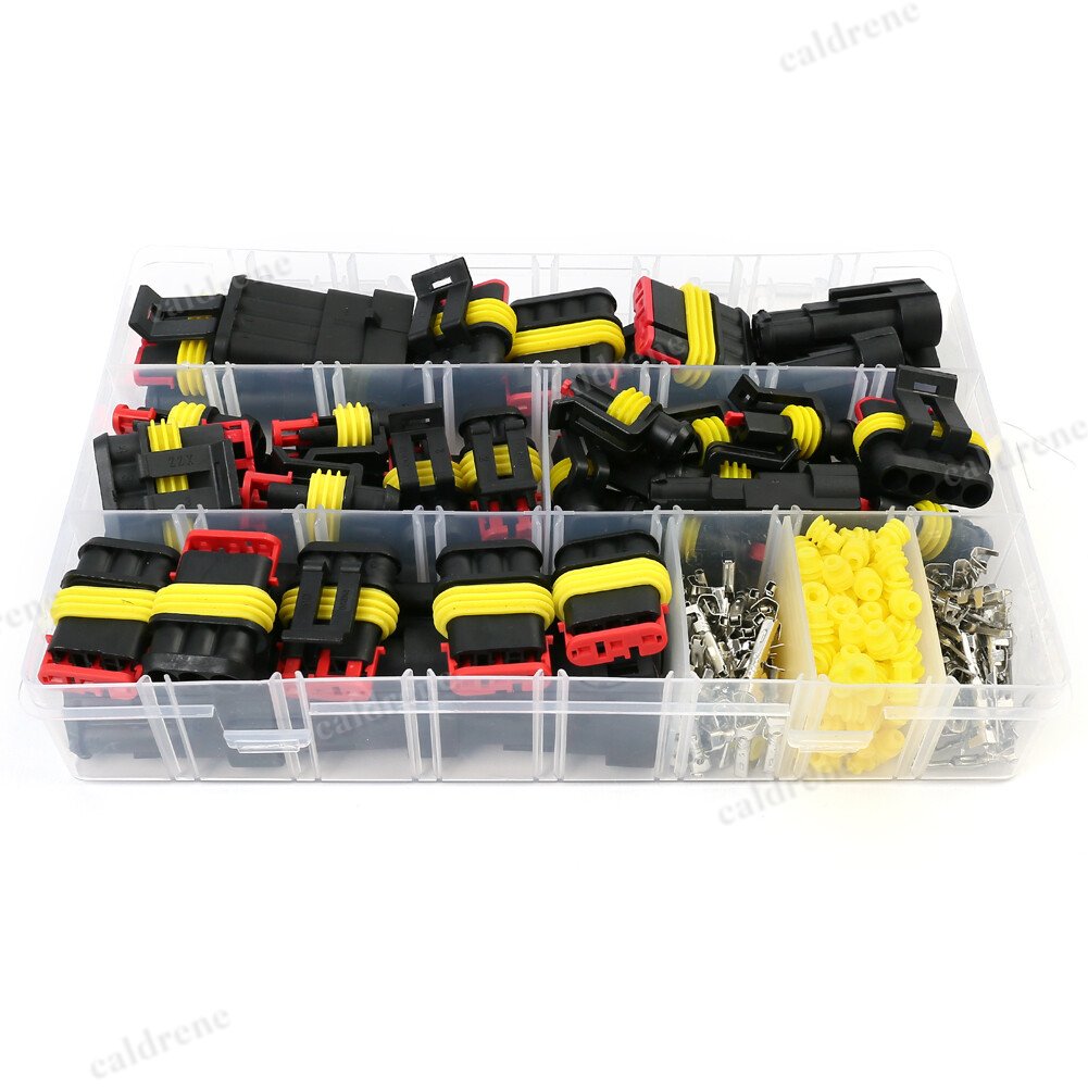 Waterproof Automotive Electrical Connector Terminals Kit, 352 Pieces – view 8