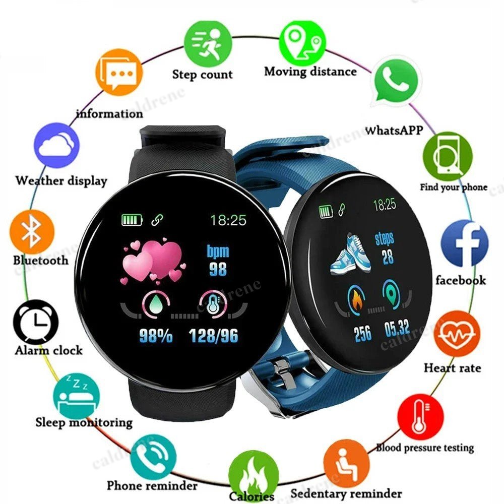 Waterproof Bluetooth Smartwatch Fitness Tracker for Men and Women – view 2