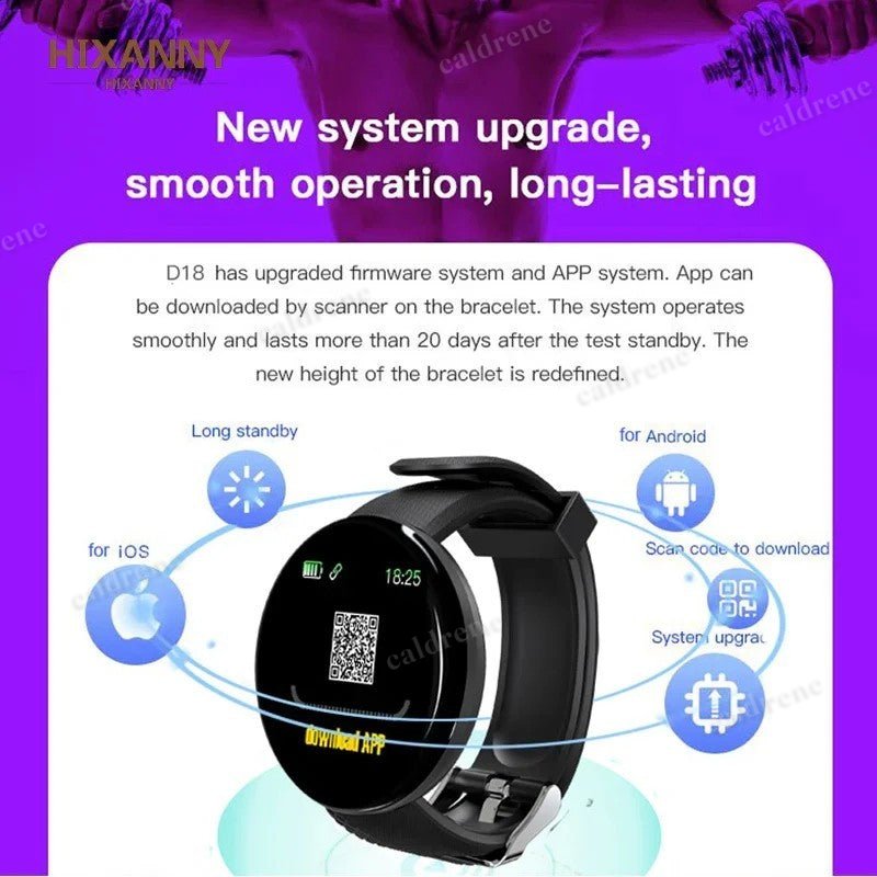 Waterproof Bluetooth Smartwatch Fitness Tracker for Men and Women – view 7