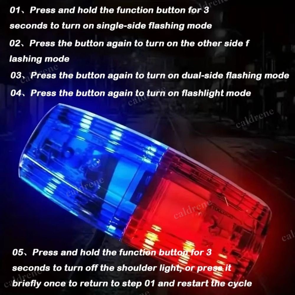 Waterproof Clip-on Warning Light for Enhanced Safety – view 4