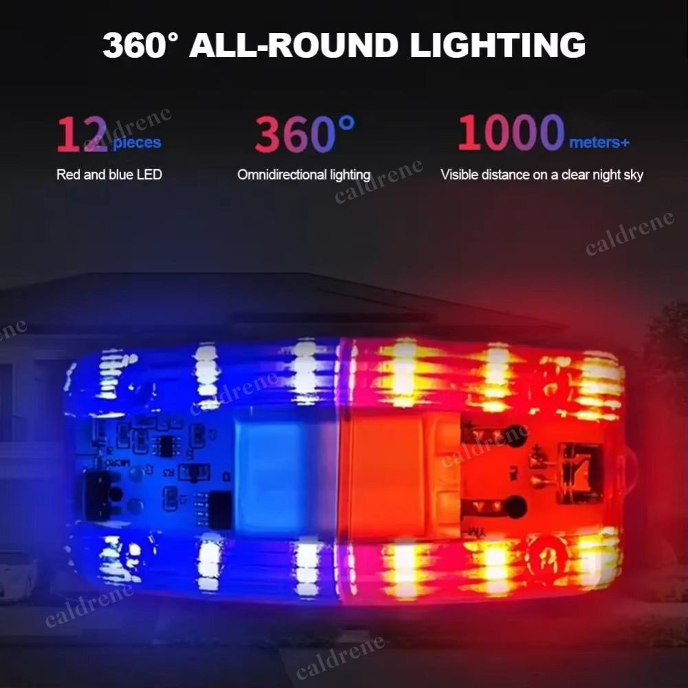 Waterproof Clip-on Warning Light for Enhanced Safety – view 7