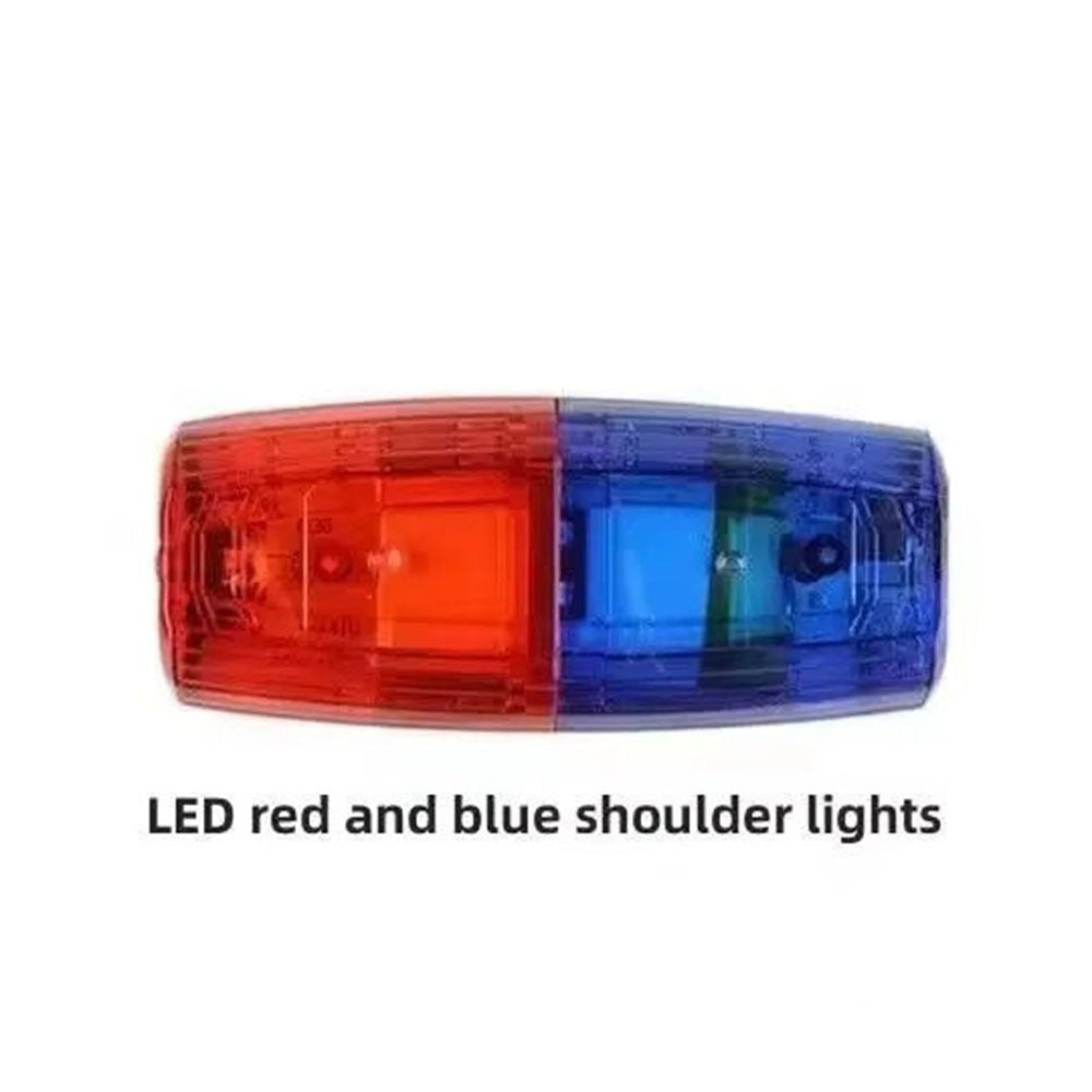 Waterproof Clip-on Warning Light for Enhanced Safety – Blue