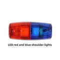 Waterproof Clip-on Warning Light for Enhanced Safety – Blue